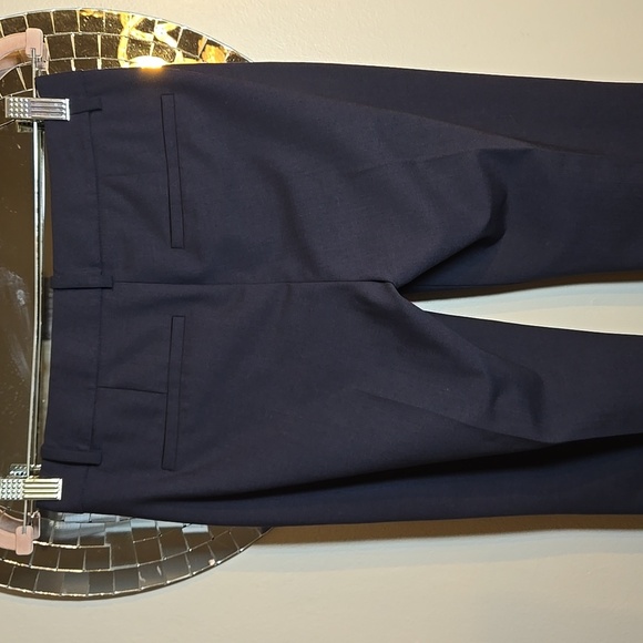 Theory Terry Tapered Lightweight Strech Virgin Wool Ankle Ponte Pants NWOT - Picture 6 of 11